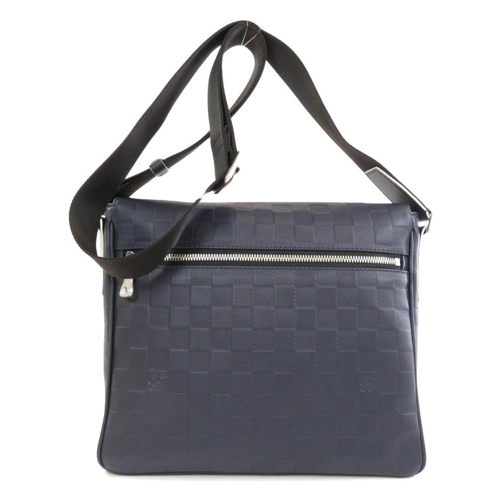 Louis Vuitton Bag Infini Damier District NM Shoulder Brown